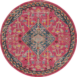 Safavieh Madison MAD301U Pink/Turquoise Area Rug 