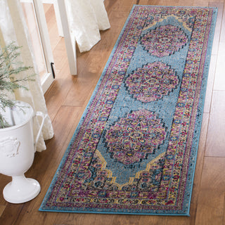 Safavieh Madison MAD302J Aqua/Purple Area Rug 