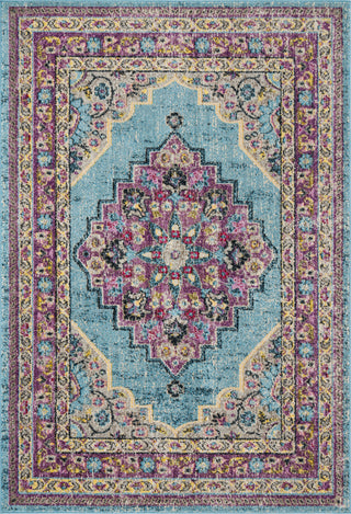 Safavieh Madison MAD302J Aqua/Purple Area Rug main image