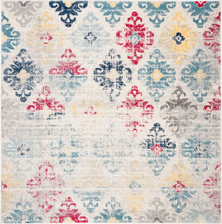 Safavieh Madison 300 MAD304M Ivory/Blue Area Rug Square Image