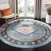 Safavieh Madison 300 MAD305M Light Blue/Fuchsia Area Rug Lifestyle Image