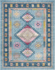 Safavieh Madison 300 MAD305M Light Blue/Fuchsia Area Rug Main Image