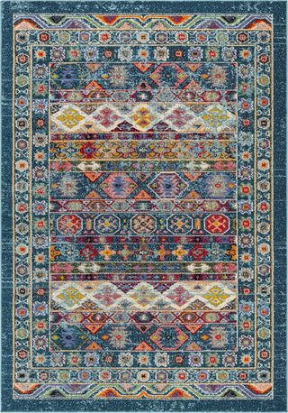 Safavieh Madison 300 MAD307L Teal/Fuchsia Area Rug main image