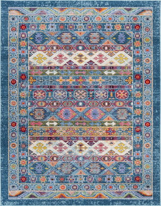 Safavieh Madison 300 MAD307L Teal/Fuchsia Area Rug Main Image