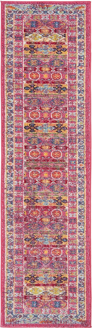 Safavieh Madison 300 MAD307R Fuchsia/Fuchsia Area Rug Runner Image