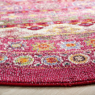 Safavieh Madison 300 MAD307R Fuchsia/Fuchsia Area Rug Detail Image