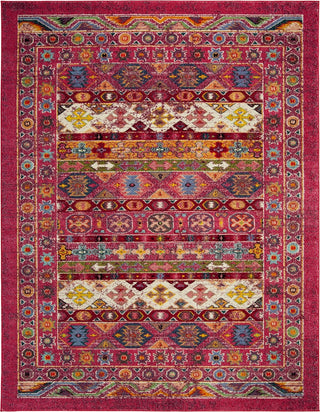 Safavieh Madison 300 MAD307R Fuchsia/Fuchsia Area Rug Main Image