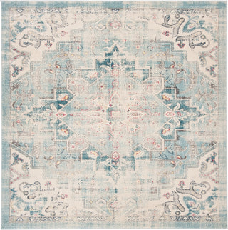 Safavieh Madison 300 MAD333A Cream/Blue Area Rug Square Image