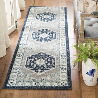 Safavieh Madison 500 MAD503N Navy/Grey Area Rug Lifestyle Image