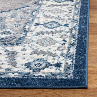 Safavieh Madison 500 MAD503N Navy/Grey Area Rug Detail Image