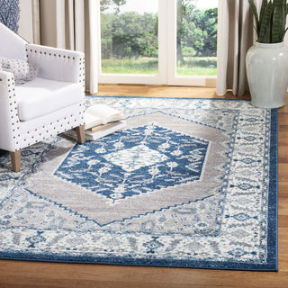 Safavieh Madison 500 MAD503N Navy/Grey Area Rug Lifestyle Image