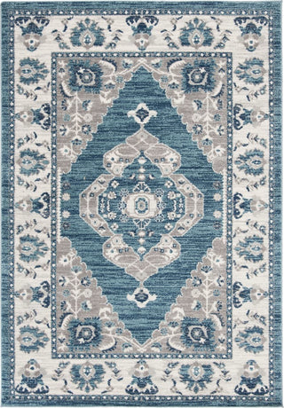 Safavieh Madison 500 MAD504K Turquoise/Grey Area Rug main image