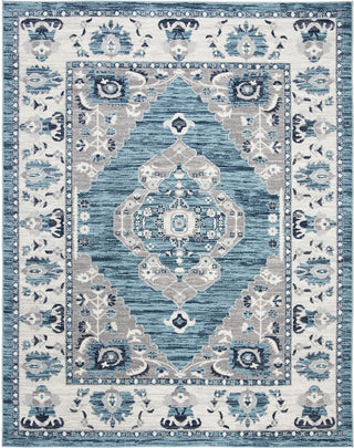 Safavieh Madison 500 MAD504K Turquoise/Grey Area Rug Main Image