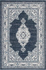Safavieh Madison 500 MAD506N Cream/Navy Area Rug 4' Image