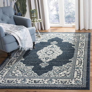 Safavieh Madison 500 MAD506N Cream/Navy Area Rug Lifestyle Image