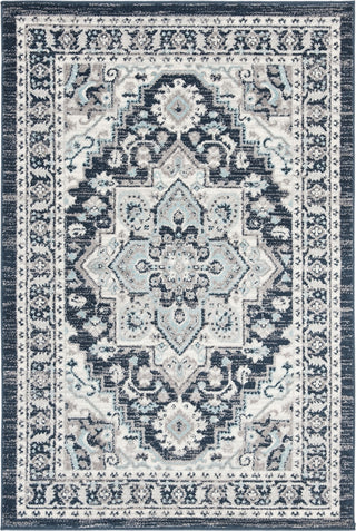 Safavieh Madison 500 MAD507N Turquoise/Navy Area Rug 4' Image