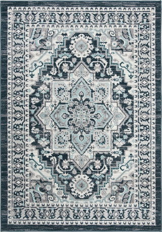 Safavieh Madison 500 MAD507N Turquoise/Navy Area Rug main image