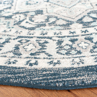 Safavieh Madison 500 MAD507N Turquoise/Navy Area Rug Detail Image