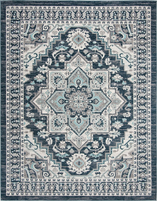 Safavieh Madison 500 MAD507N Turquoise/Navy Area Rug Main Image