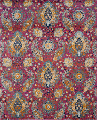 Safavieh Madison MAD600A Fuchsia/Gold Area Rug 