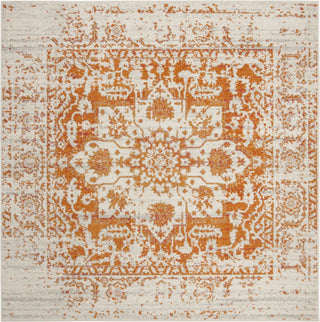 Safavieh Madison MAD603P Orange/Ivory Area Rug Square Image