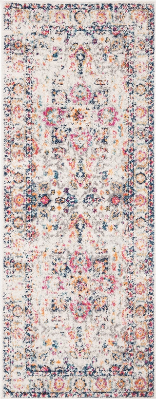 Safavieh Madison MAD603R Fuchsia/Ivory Area Rug Runner Image