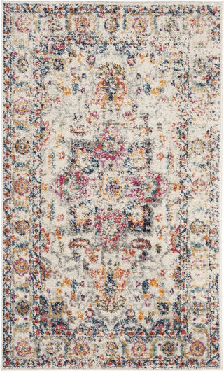 Safavieh Madison MAD603R Fuchsia/Ivory Area Rug 3' Image