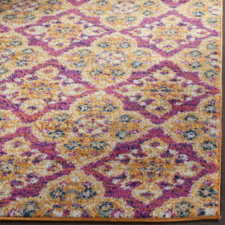 Safavieh Madison MAD605A Fuchsia/Gold Area Rug 