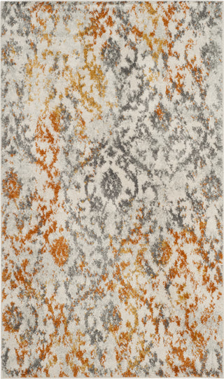 Safavieh Madison MAD608K Cream/Orange Area Rug 