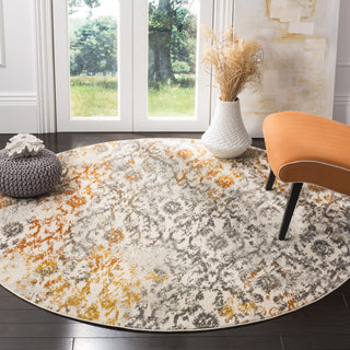 Safavieh Madison MAD608K Cream/Orange Area Rug 