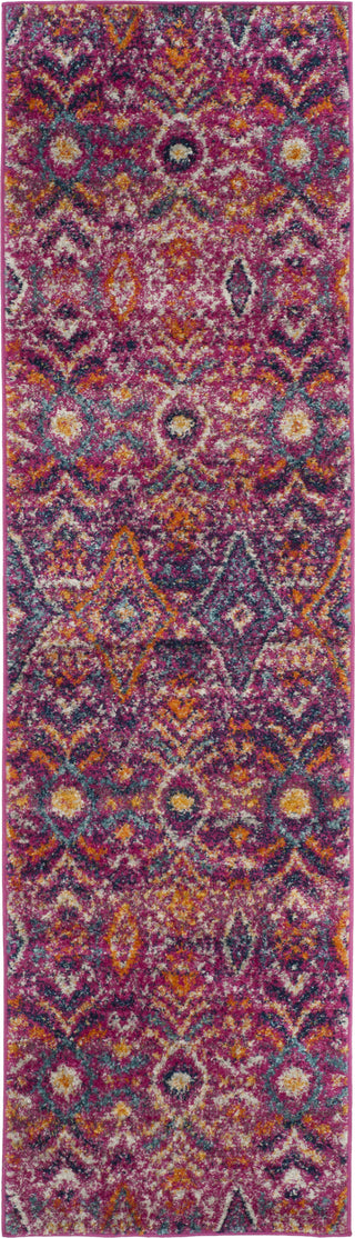 Safavieh Madison MAD610M Fuchsia/Multi Area Rug 