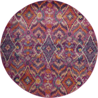 Safavieh Madison MAD610M Fuchsia/Multi Area Rug 