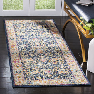 Safavieh Madison MAD612D Navy/Creme Area Rug 