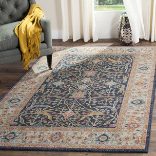 Safavieh Madison MAD612D Navy/Creme Area Rug  Feature