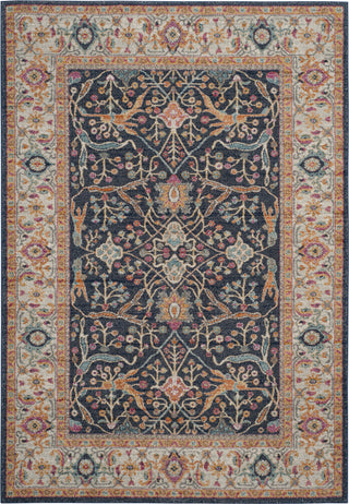 Safavieh Madison MAD612D Navy/Creme Area Rug main image