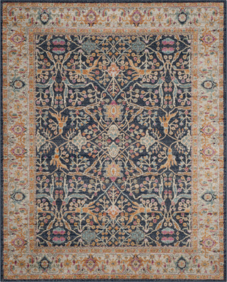 Safavieh Madison MAD612D Navy/Creme Area Rug 