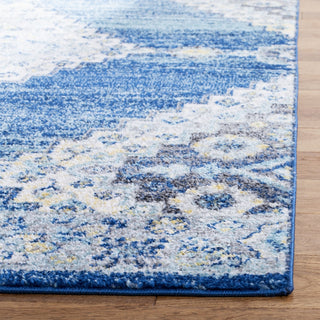 Safavieh Madison MAD615N Navy/Creme Area Rug Detail Image