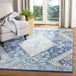 Safavieh Madison MAD616N Navy/Creme Area Rug Lifestyle Image