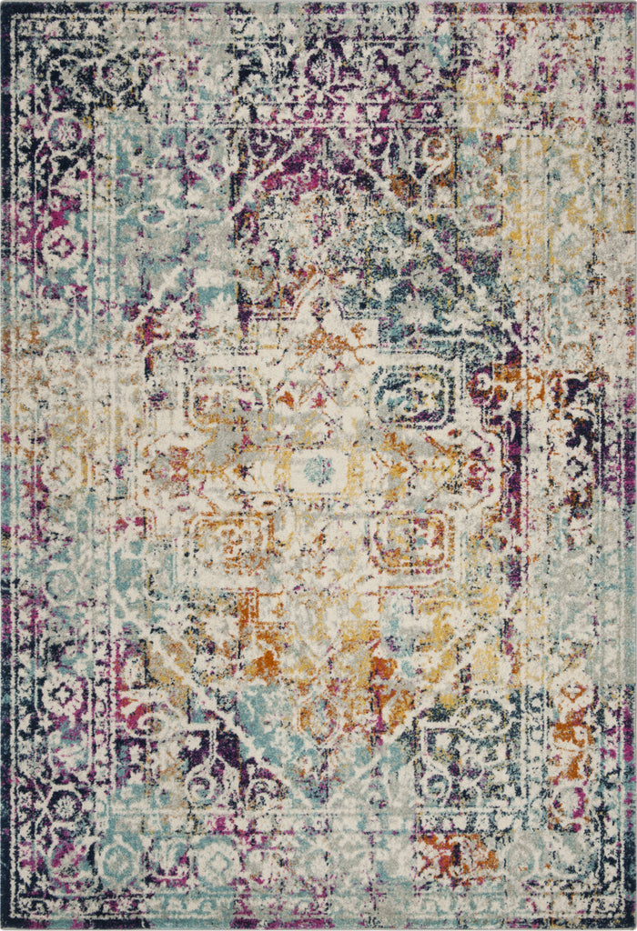 Safavieh Madison MAD922A Ivory/Aqua Area Rug main image