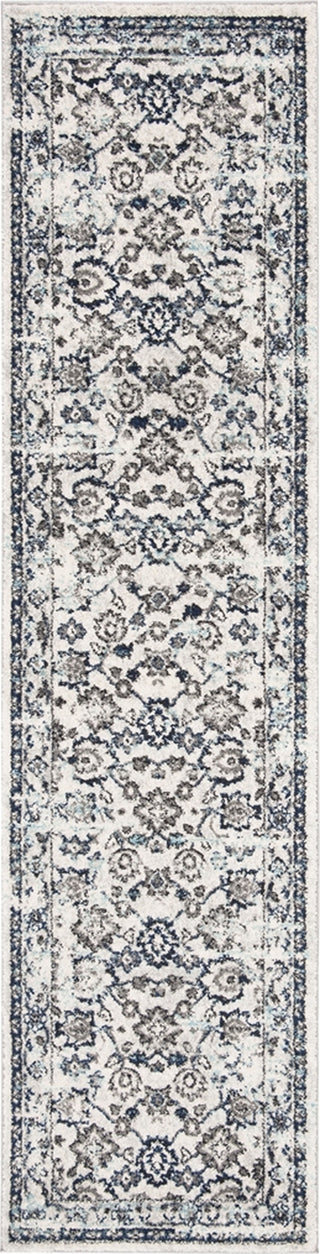 Safavieh Madison MAD923F Light Grey/Blue Area Rug Runner Image