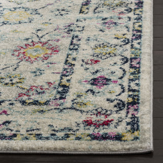 Safavieh Madison MAD923R Light Grey/Fuchsia Area Rug 