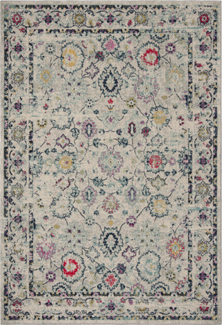 Safavieh Madison MAD923R Light Grey/Fuchsia Area Rug main image