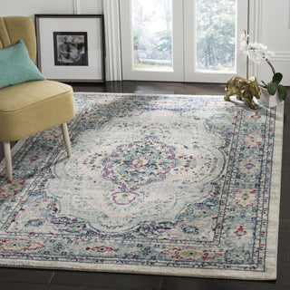 Safavieh Madison MAD926R Light Grey/Fuchsia Area Rug  Feature