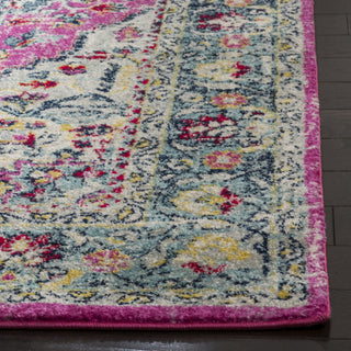 Safavieh Madison MAD930R Fuchsia/Aqua Area Rug 