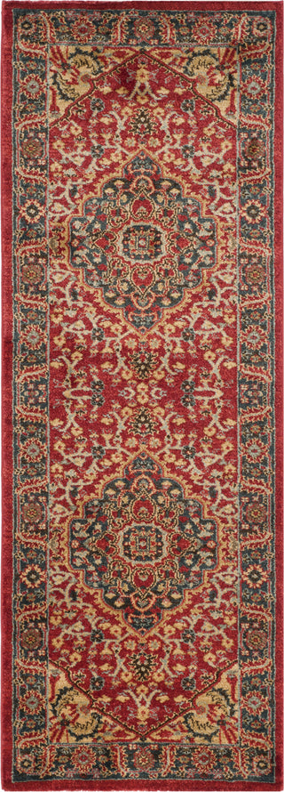 Safavieh Mahal MAH621C Navy/Red Area Rug 