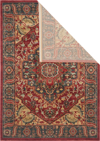 Safavieh Mahal MAH621C Navy/Red Area Rug 