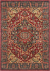 Safavieh Mahal MAH621C Navy/Red Area Rug 