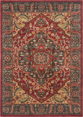 Safavieh Mahal MAH621C Navy/Red Area Rug 