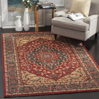 Safavieh Mahal MAH621C Navy/Red Area Rug 