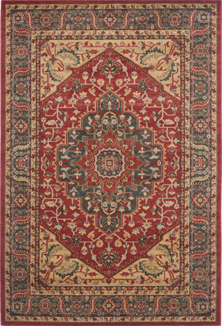 Safavieh Mahal MAH621C Navy/Red Area Rug main image